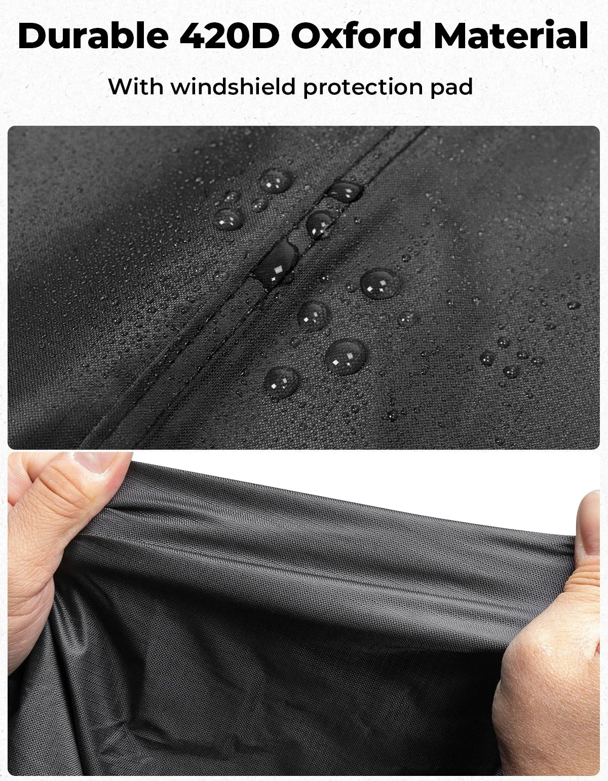 KEMITOUR 420D Waterproof Cover for Can-Am Spyder RT 2020+ Motorcycle Cover Nixie