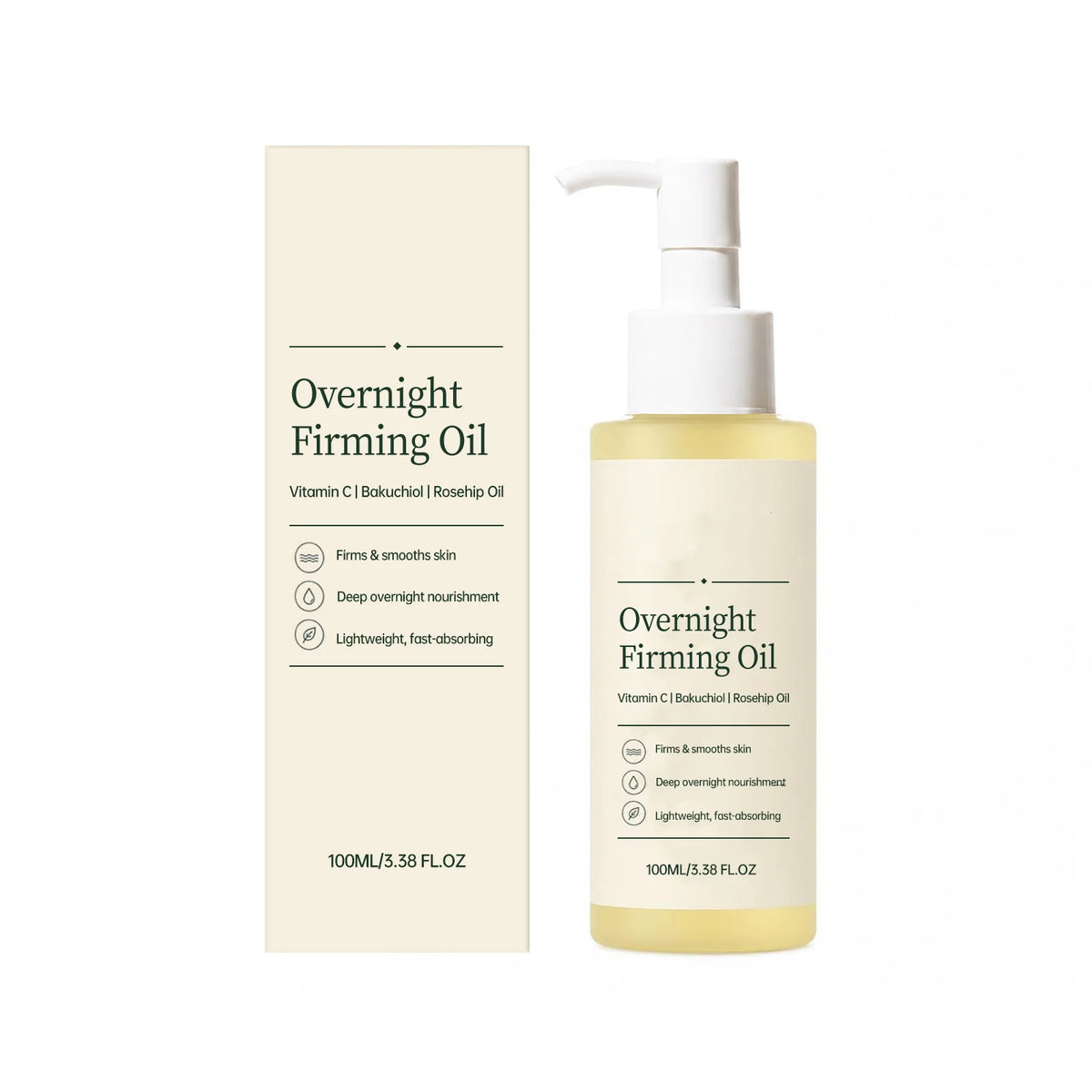 Vitamin C Firming Overnight Facial & Body Oil – 100ml Facial & Body Oil Nixie 100ml