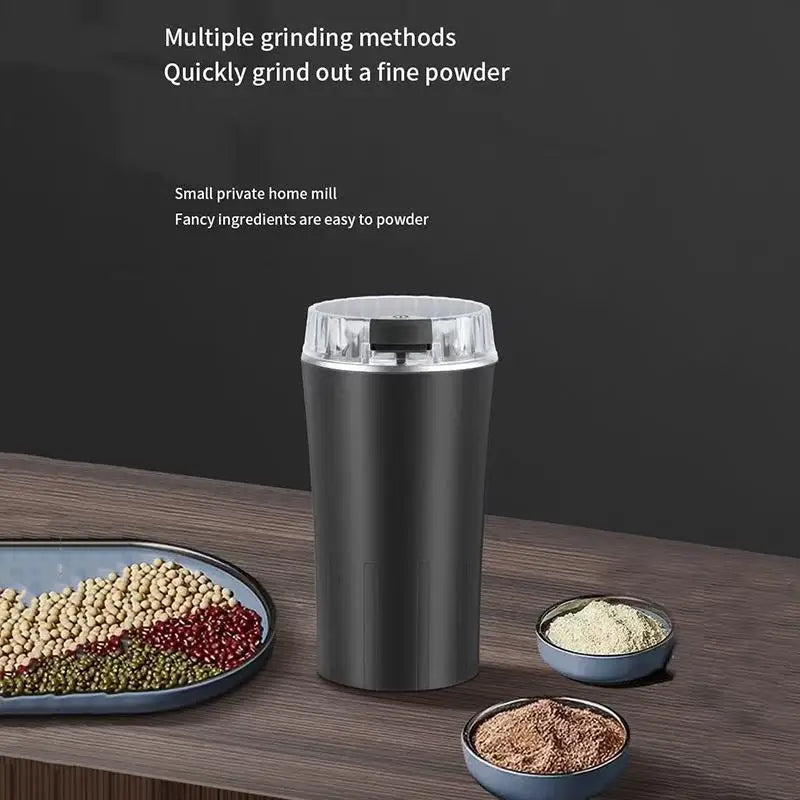 Electric Spice & Grain Grinder – 8 Stainless Steel Blades