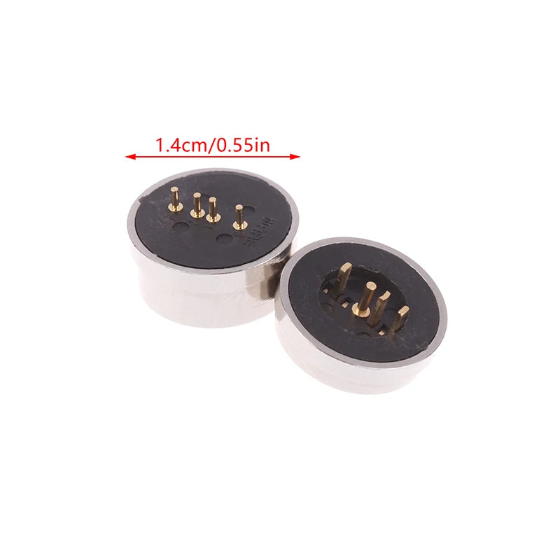 4-Pin Magnetic Pogo Pin Connector – Waterproof 360° DC Magnetic Pogo Connector Nixie