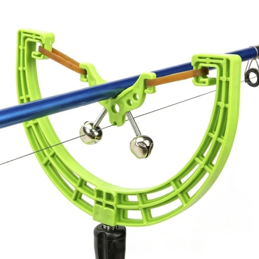 Double Bell Fishing Rod Holder Sound Alarm | Carp Tackle Fishing Rod Alarm Nixie