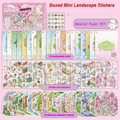 3D Cartoon Landscape Sticker Book – Miniature Cabin Scene for Kids Kids Sticker Book Nixie Pink