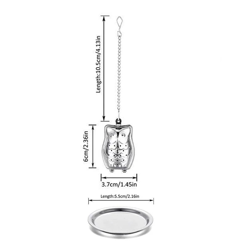 Stainless Steel Tea Infuser Strainer & Herbal Spice Filter