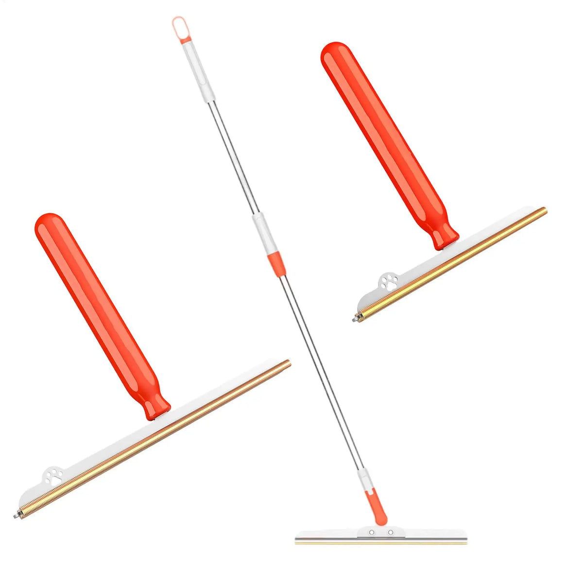 Carpet Rake for Pet Hair – Long Handle Reusable Cleaner Pet Hair Carpet Rake Nixie