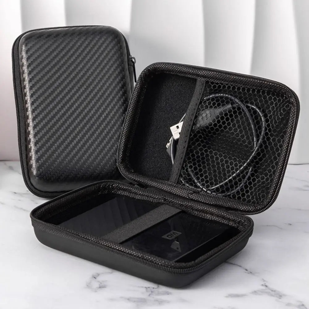 EVA Shockproof Earphone & Cable Organizer Bag | Storage Case
