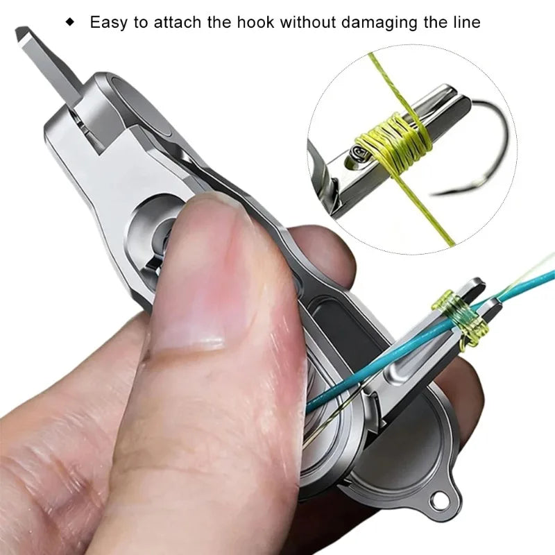 Fishing Line Scissors & Knot Tying Tool | Stainless Steel Fishing Scissors Tool Nixie