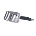 Stainless Steel Cat Litter Scoop – Long Handle Pet Cleaning Tool Cat Litter Scoop Nixie Silver