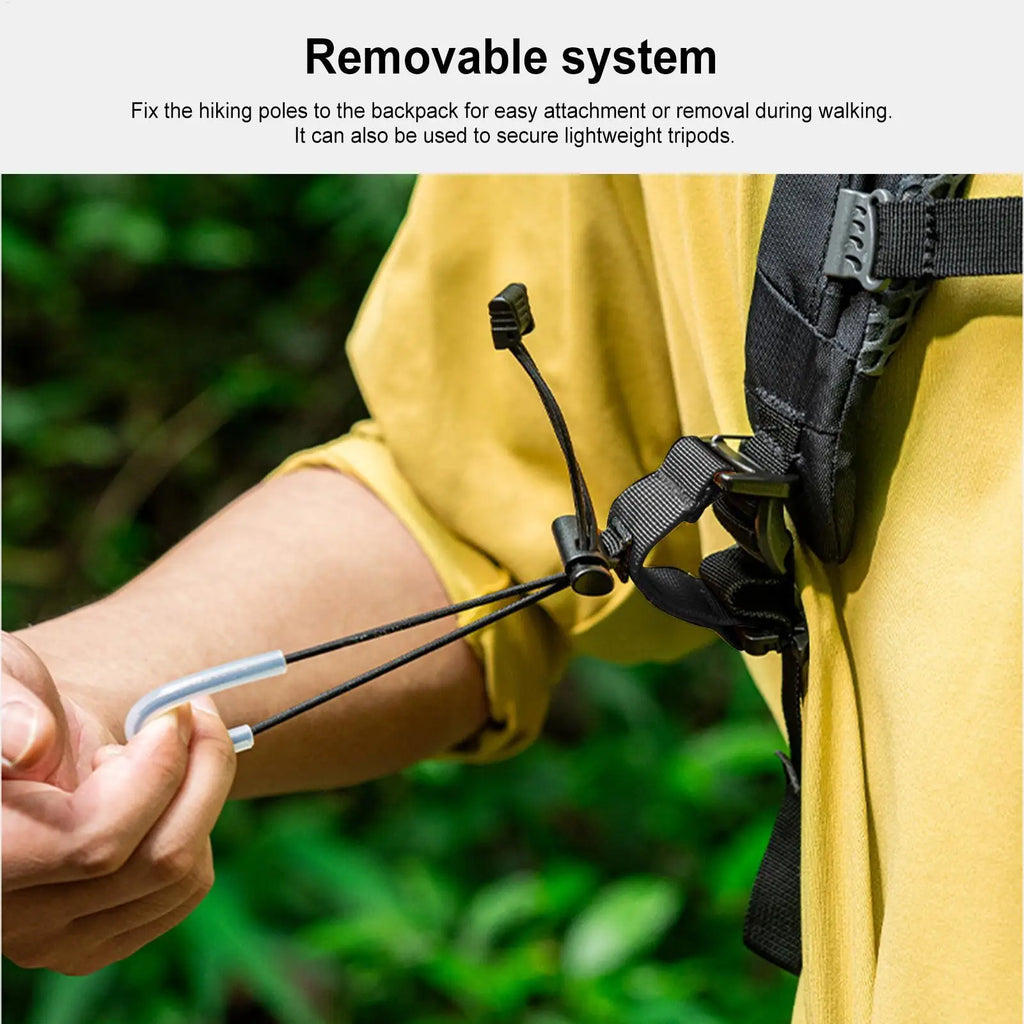 Hiking Pole Fixing Strap – Backpack Trekking Pole Holder