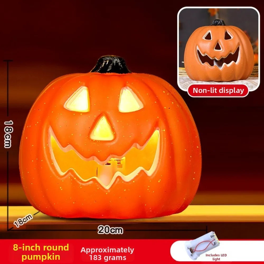 Halloween Pumpkin LED Lantern Lights – Funny Face Decor