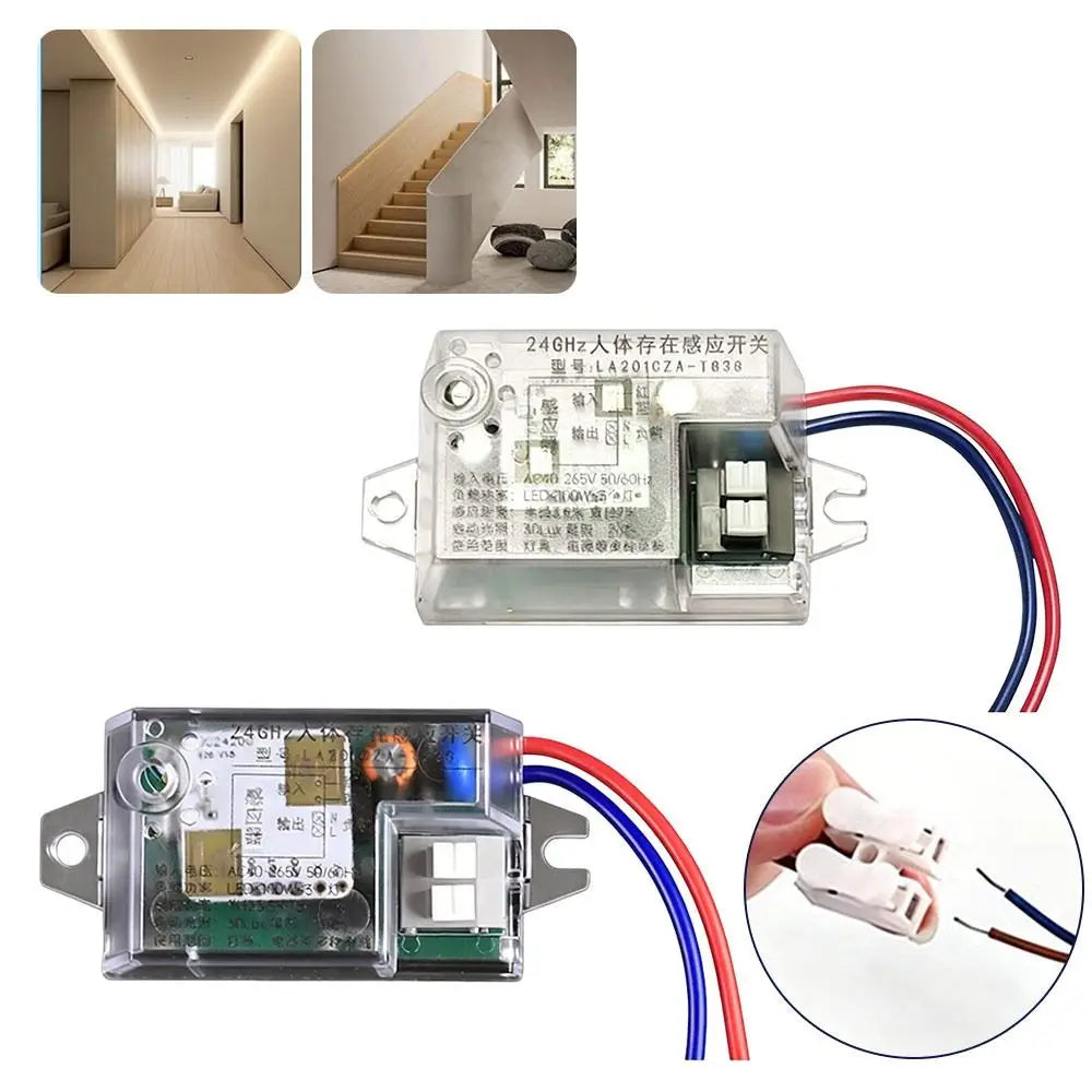 24GHz Radar Human Presence Sensor Switch – Auto On/Off