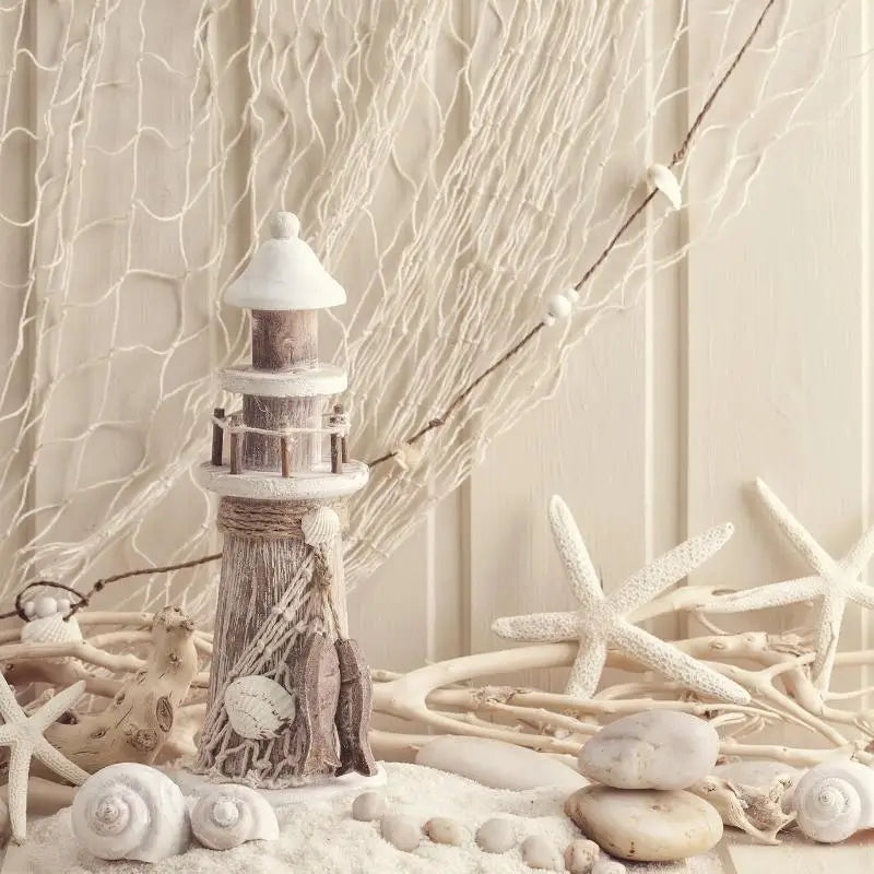 Nautical Fishing Net Wall Hanging – Beach Party & Home Décor Wall Hanging Decor Nixie