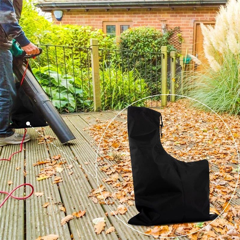 Leaf Blower Vacuum Bag – Oxford Zipper Lawn Collection Bag Leaf Collection Bag Nixie