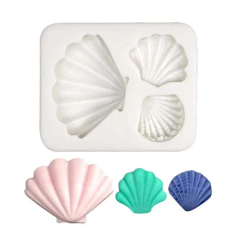 Shell Pearl Silicone Fondant Mold – Cake Decorating Tool