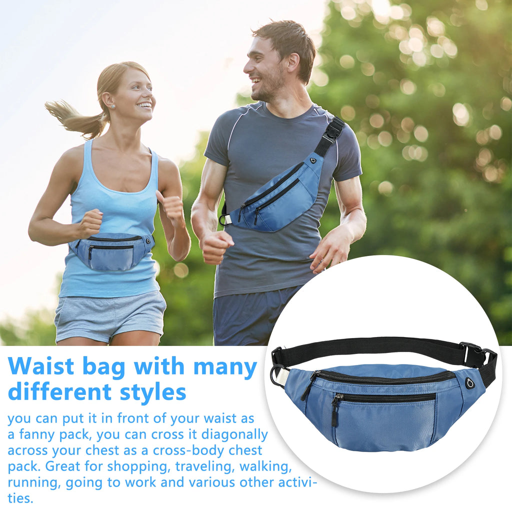 Waterproof Fanny Pack Crossbody Belt Bag for Travel & Hiking Crossbody Fanny Pack Nixie