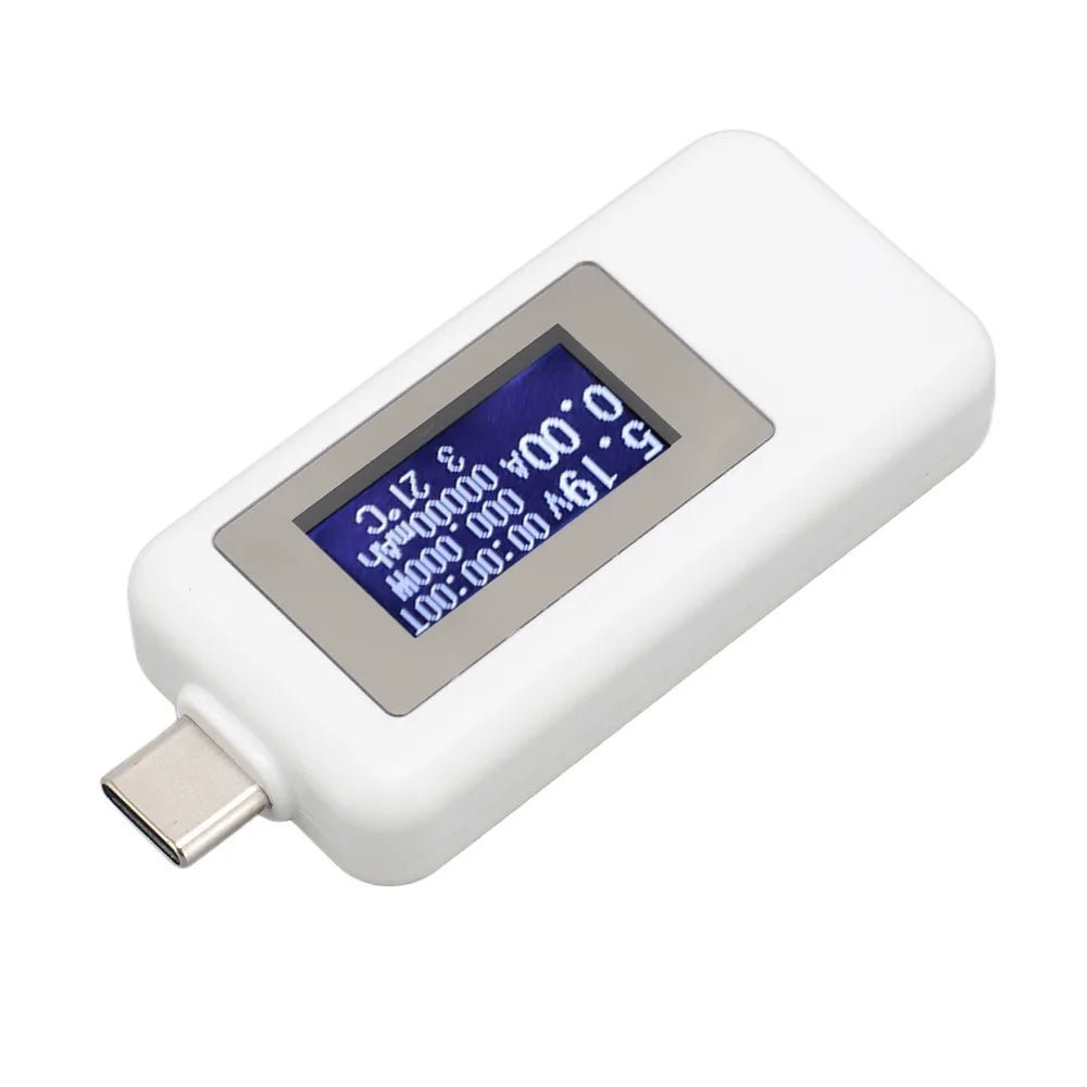 USB-C Power Meter – Voltage, Current & Wattage Digital Tester