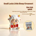 2027 Year of the Goat Lucky Sheep Resin Figurine Ornament Resin Figurine Ornament Nixie A2