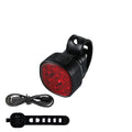 USB Rechargeable Bike Light Set – Front & Rear LED Lights Bike Light Set Nixie Q9 RED