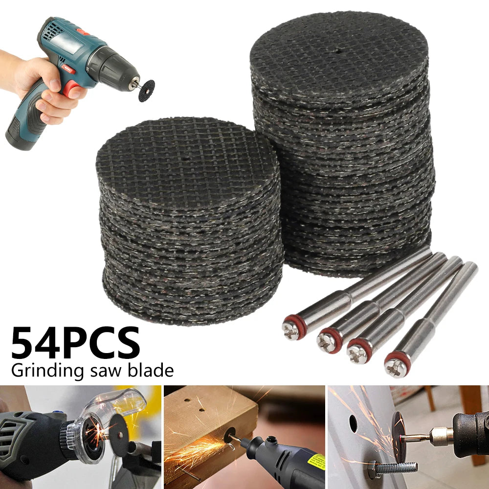 32mm Grinding & Polishing Wheel Set – 50 Mesh Discs for Metal & Wood Grinding Wheel Set Nixie