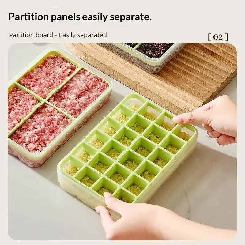 Multi-Compartment Food Storage Box | 4/8/24 Grid Containers Food Storage Container Nixie
