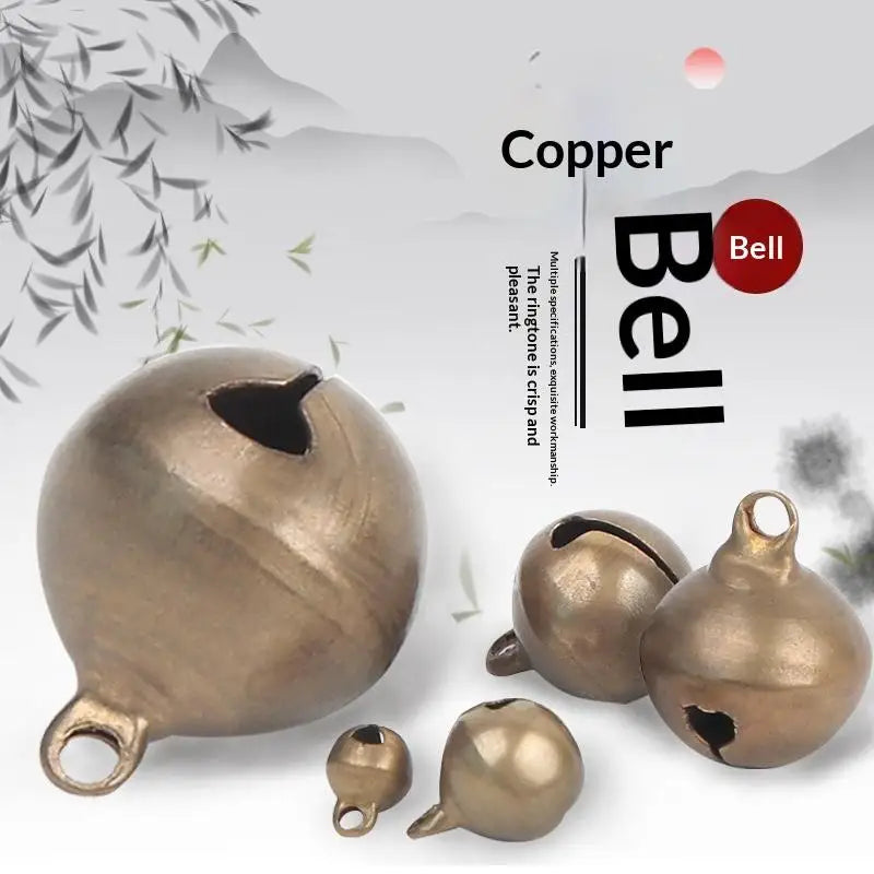 Mini Copper Jingle Bells 5–50PCS | 6–25mm DIY Craft Bells