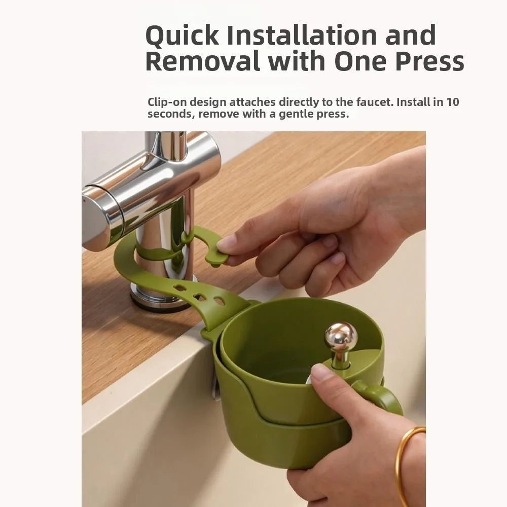 Hanging Sink Strainer Basket – Removable Filter & Fast Drainage