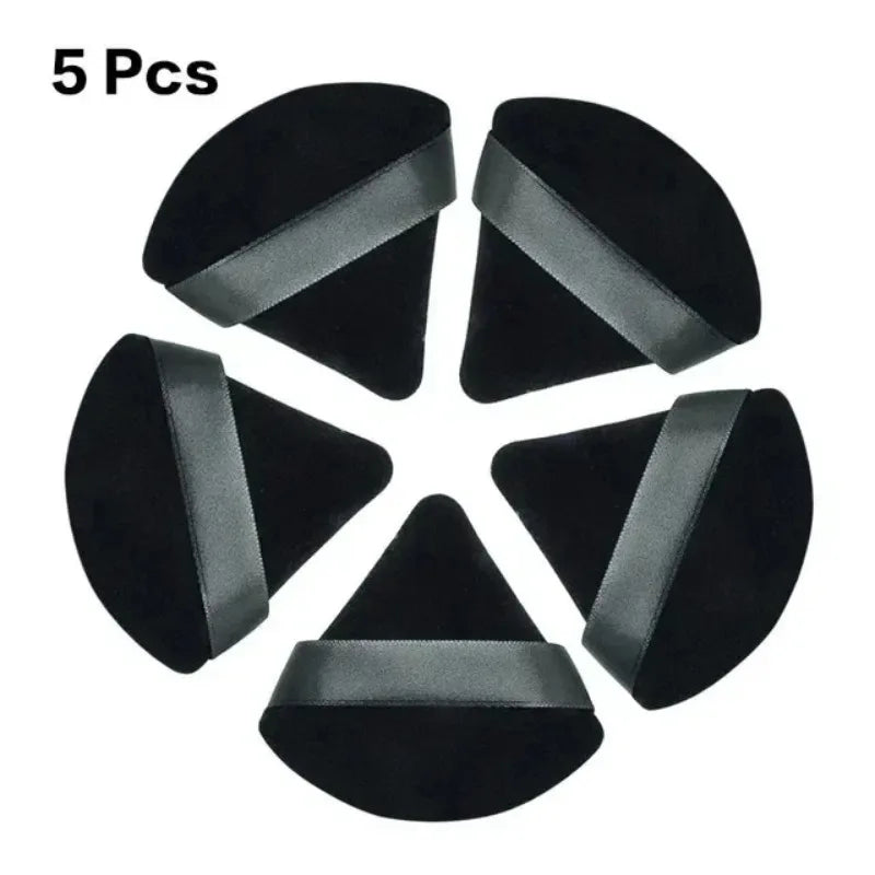 Triangle Powder Puffs Wet Dry Makeup Sponge – 2/5/10/20 Pcs Makeup Powder Puff Nixie 5piece