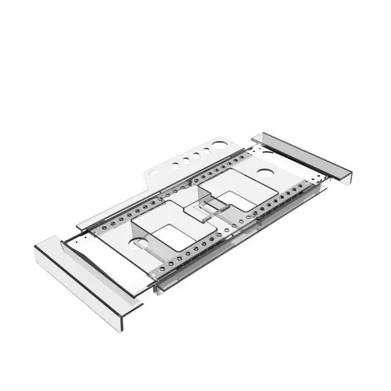Aquarium Plant Holder Rack – Punch-Free Fish Tank Shelf Aquarium Plant Rack Nixie Gray