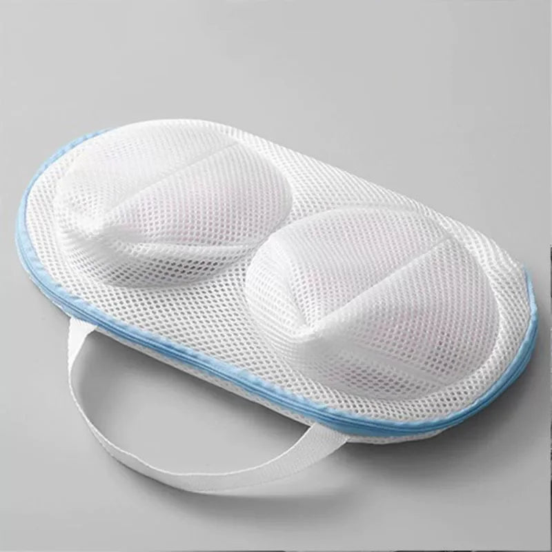 3-Pack Mesh Laundry Bags for Delicates, Bras & Lingerie Mesh Laundry Bag Nixie Bule-1 Set