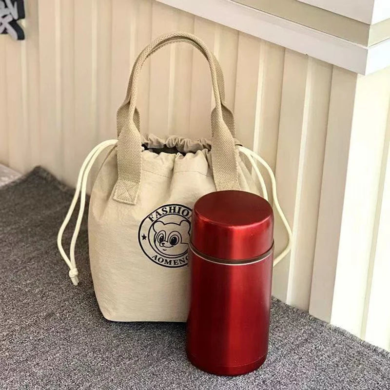 Cute Bear Insulated Lunch Bag – Large Capacity & Waterproof