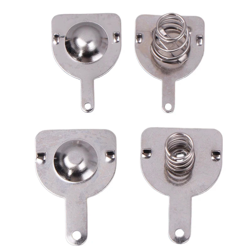 10Pcs 18650 Battery Spring Contact Sheets 16x16mm 18.5x16.5mm Battery Contact Sheet Nixie