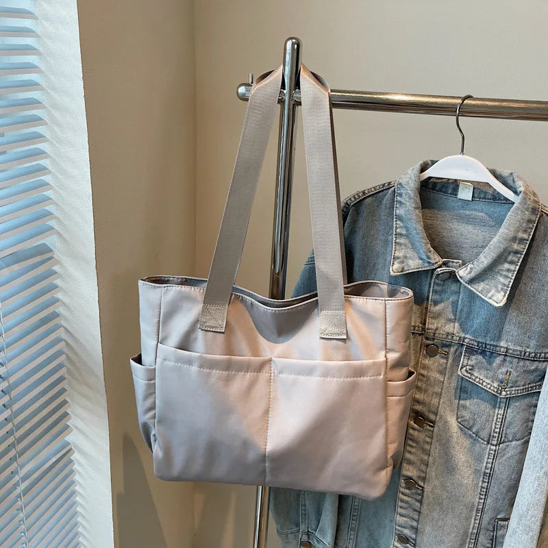 Large Canvas Tote Bag for Women – Shoulder & Crossbody Handbag Canvas Tote Bag Nixie