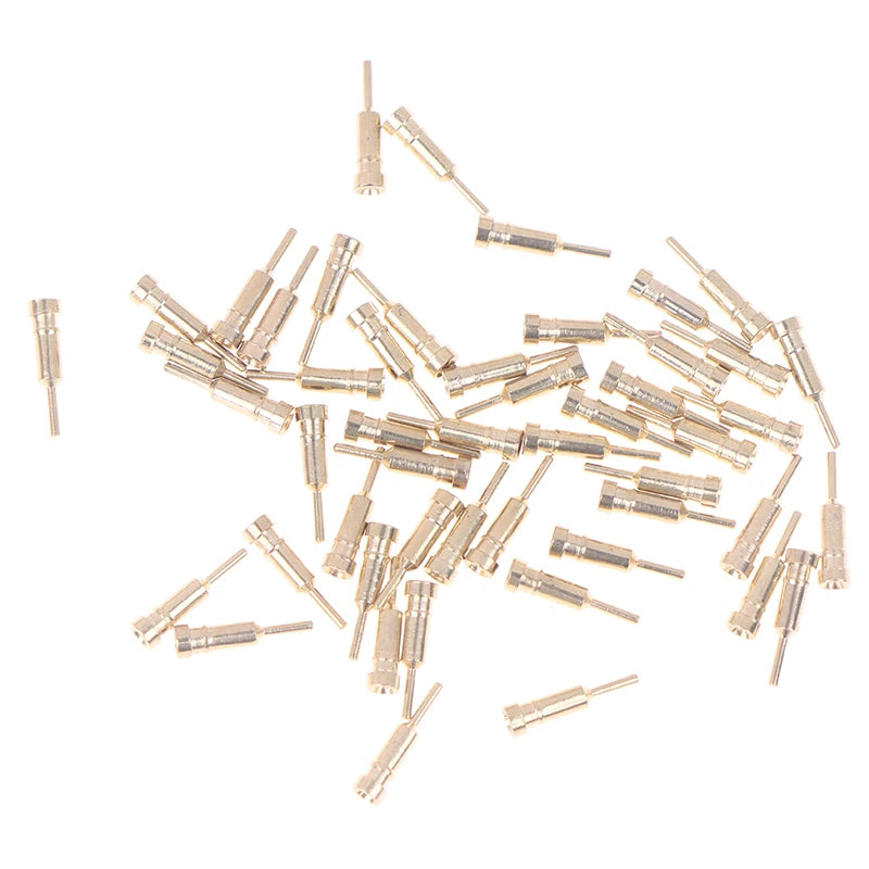 50pcs Nixie VFD Tube Socket Female Pins IN-14 IN-16 IN-19 QS18 Tube Socket Pins Nixie