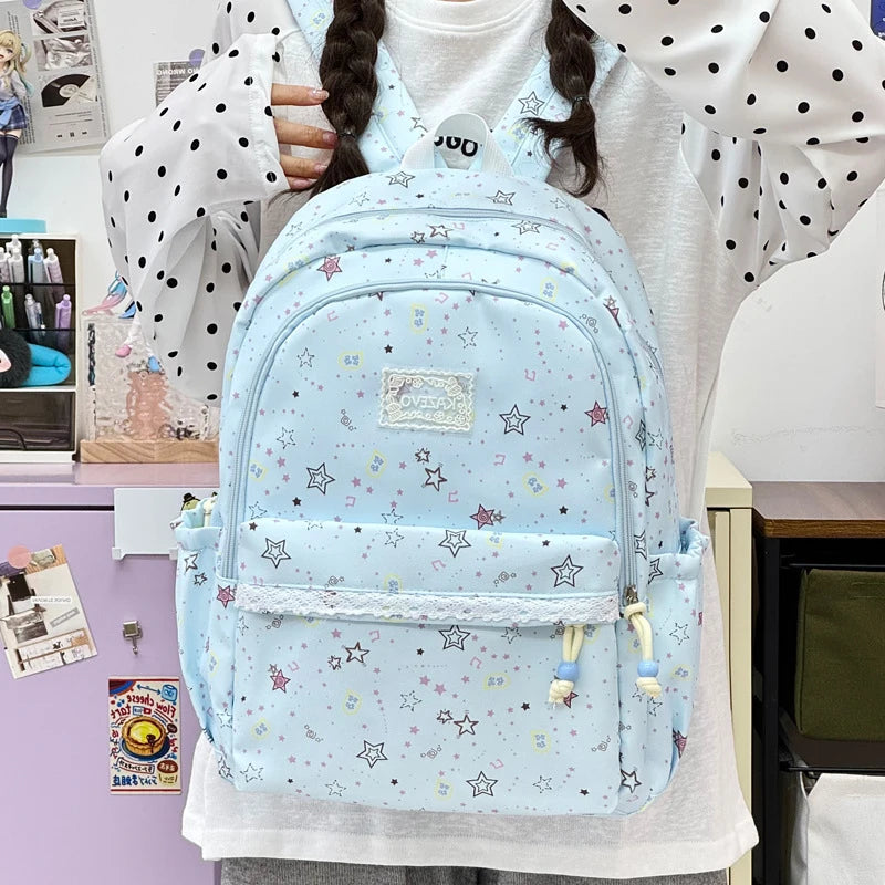 Japanese Mori Star Backpack – Teen School & Travel Rucksack Student Backpack Nixie