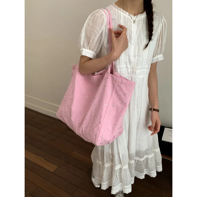 Large Capacity Korean-Style Casual Shoulder Tote Bag | Nixie Casual Shoulder Tote Nixie