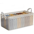 Waterproof PVC Clothes Storage Box with Steel Frame | Nixie Clothes Storage Box Nixie Transparent