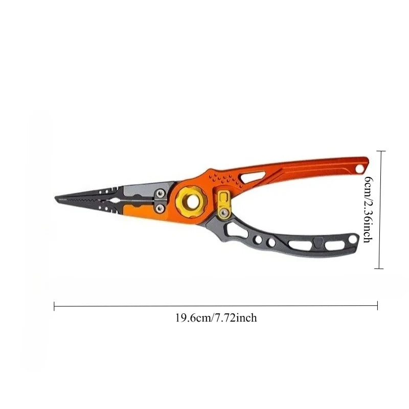 Aluminum Alloy Multifunctional Fishing Pliers & Hook Remover Fishing Pliers Nixie