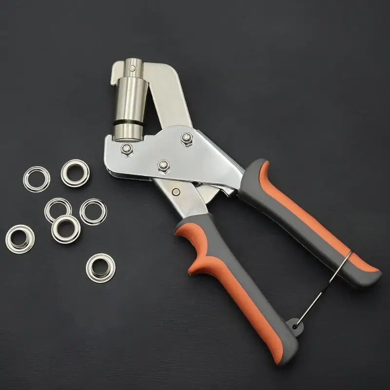 10mm Eyelet Pliers – Portable Metal Grommet Hole Punch Kit Grommet Punch Tool Nixie