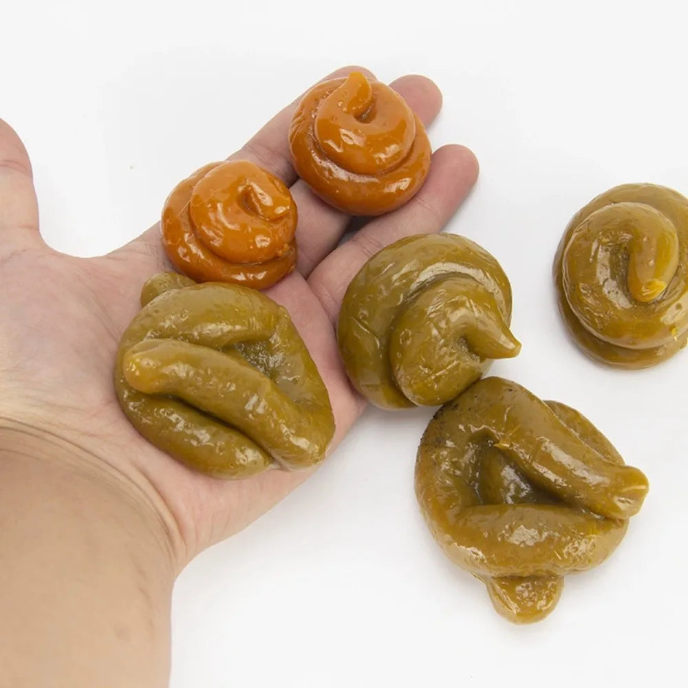 Fake Squishy Poop Prank Toy – Gag Gift for Halloween & Parties Novelty Prank Toy Nixie