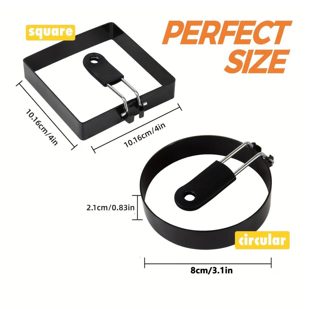 7-Cup Silicone Non-Stick Pancake & Egg Maker Mold
