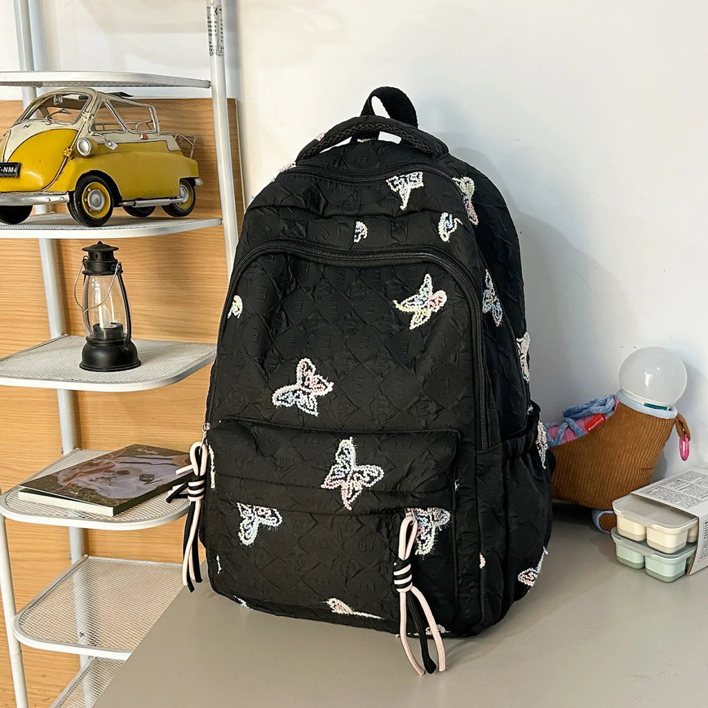 Nixie Girls Candy Color School Backpack – Teen Style Bag