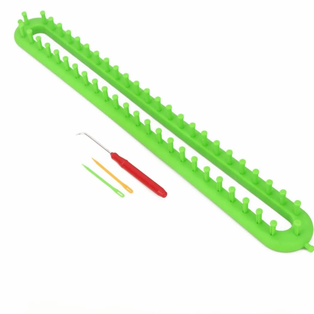 Rectangle Weaving Loom Kit 26–58cm | DIY Knitting Craft Tool