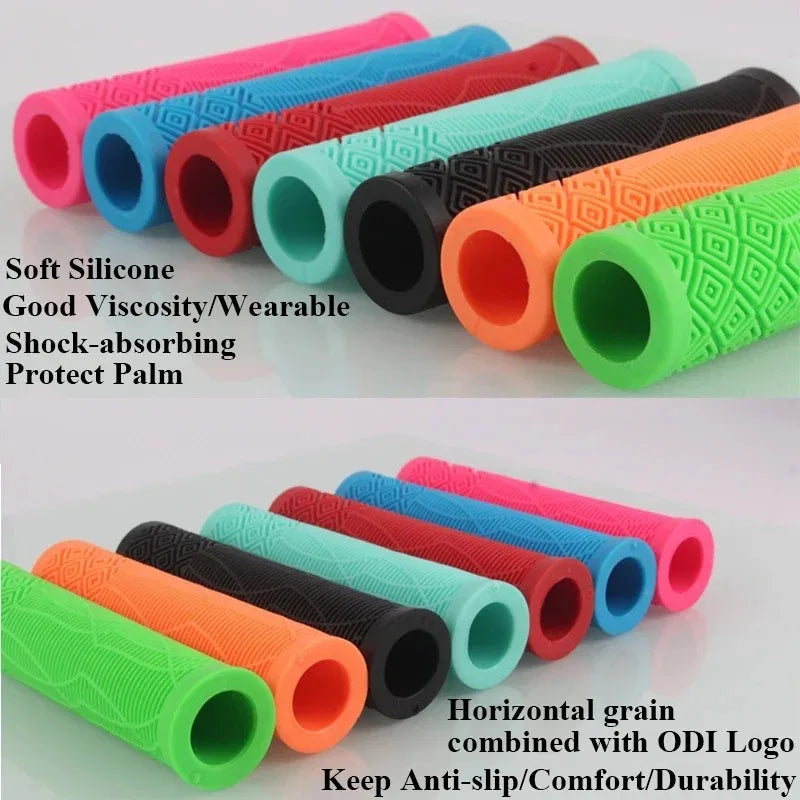 ODI Silicone MTB Handlebar Grips – Anti-Slip, Ultralight Bike Grips Bike Handlebar Grips Nixie