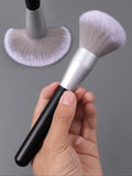 Fluffy Soft Bristle Makeup Brush – Blush, Powder & Setting Makeup Brush Nixie black