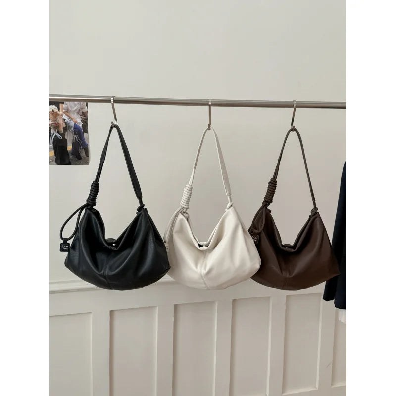 Large Capacity PU Leather Shoulder Crossbody Tote Bag – Nixie Shoulder Crossbody Tote Nixie