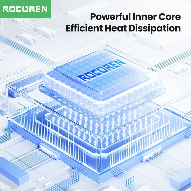 Rocoren 20W GaN USB-C Fast Charger PD3.0 QC3.0 iPhone Samsung
