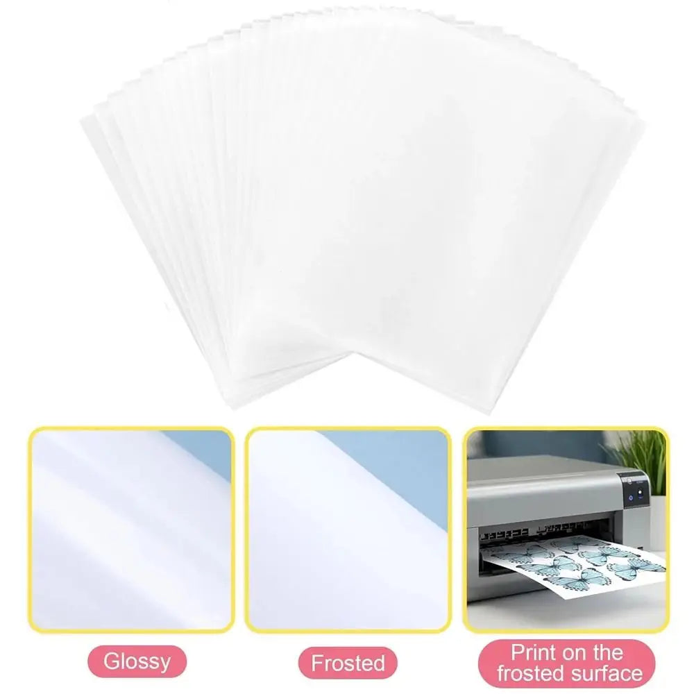 Printable Shrink Plastic Sheets 29x20cm – DIY Keychains & Crafts Shrink Craft Sheets Nixie
