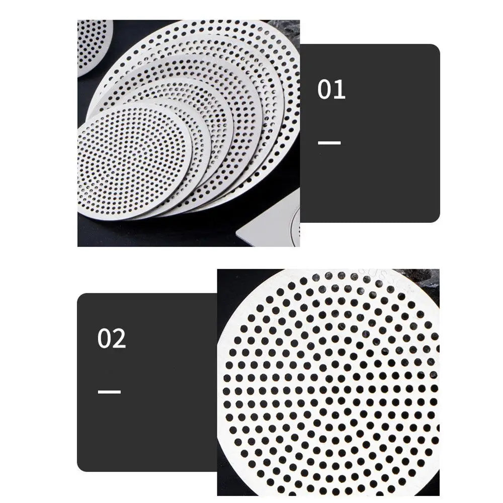 304 Stainless Steel Shower Drain Cover & Hair Catcher 3"