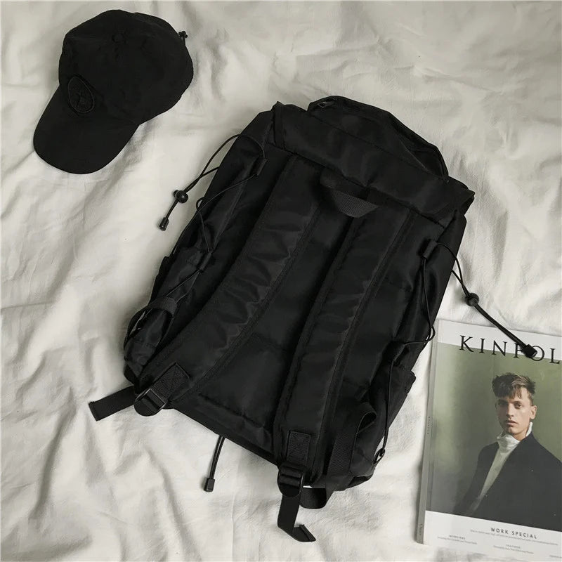 Harajuku Vintage Dark Style Unisex Travel Backpack 36–55L Fashion Backpack Nixie