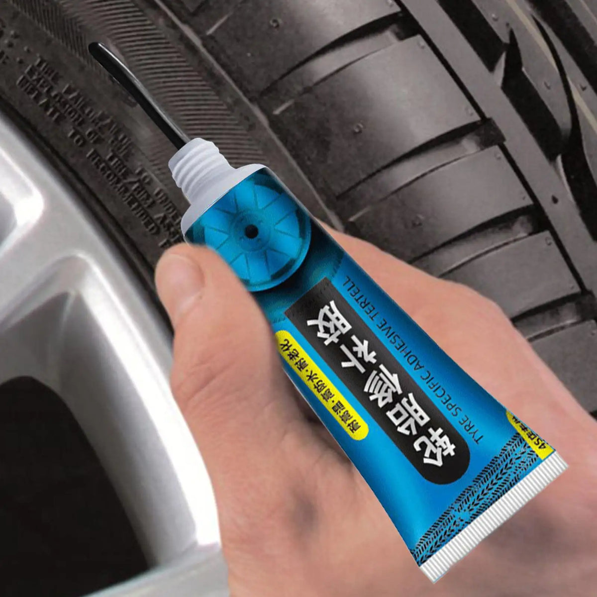 Car Tire Repair Glue 60ml – Sidewall Sealant & Strong Adhesive