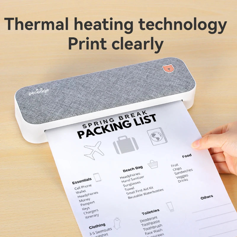 PeriPage A40 Folded A4 Thermal Paper 100 Sheets – BPA-Free